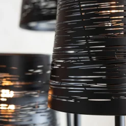 Lampadaire Flexible Noir Cinque