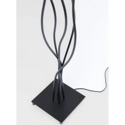 Lampadaire Flexible Velours Noir Cinque