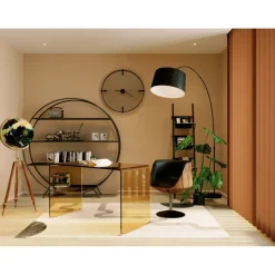 Lampadaire Gooseneck Noir