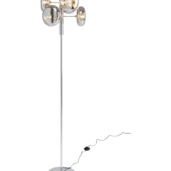 Lampadaire Headlight Chrome 163Cm