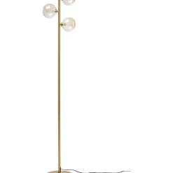 Lampadaire Three Balls Dore 160Cm