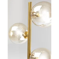 Lampadaire Three Balls Dore 160Cm