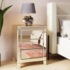 Lampe A Poser Alba Argente 42Cm