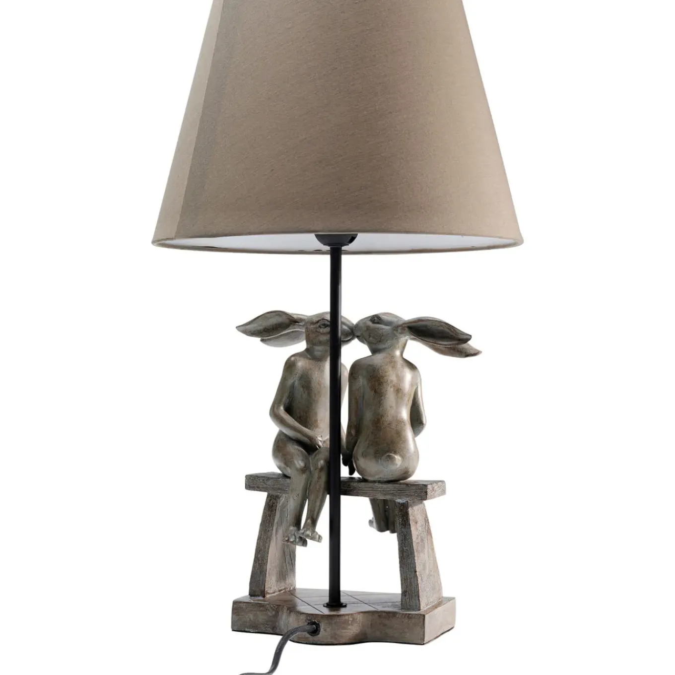 Lampe A Poser Animal Bunny Love 53Cm