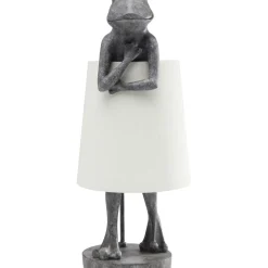 Lampe A Poser Animal Frog Gris
