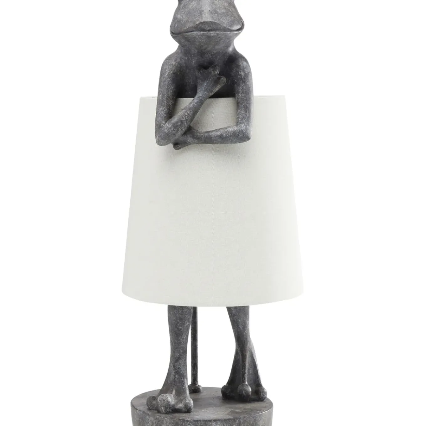 Lampe A Poser Animal Frog Gris