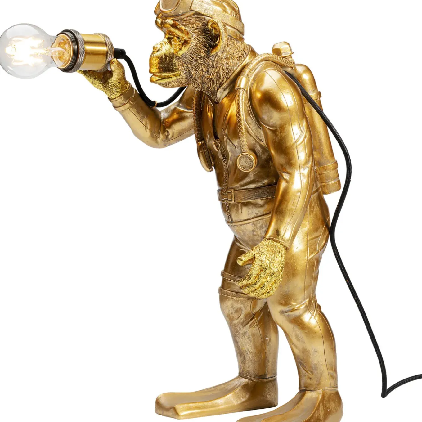 Lampe A Poser Animal Monkey 50Cm