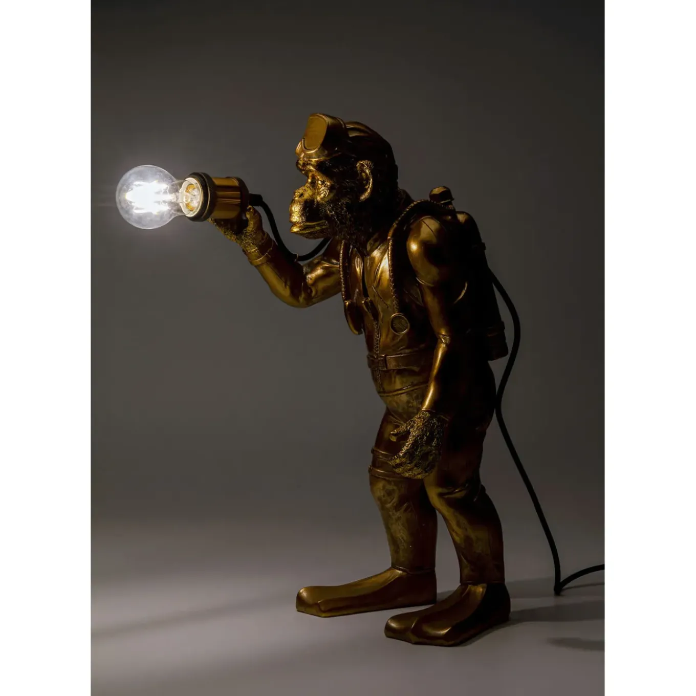Lampe A Poser Animal Monkey 50Cm