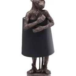 Lampe A Poser Animal Monkey Marron