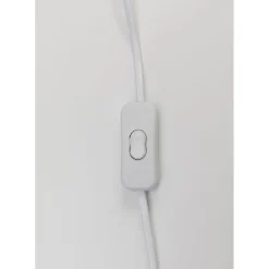 Lampe A Poser Animal Rabbit Blanc/Rose 50Cm
