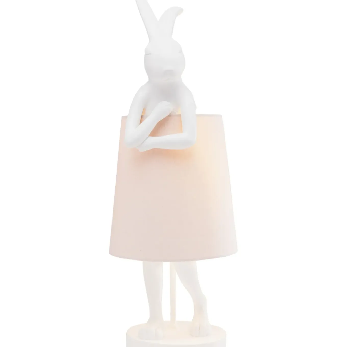 Lampe A Poser Animal Rabbit Blanc 68Cm