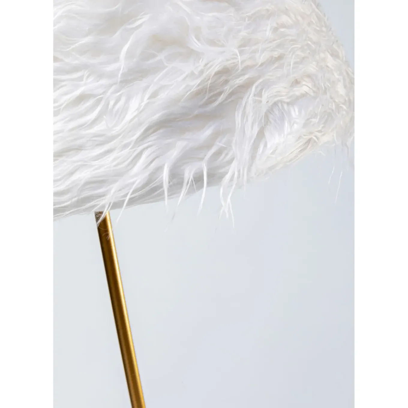 Lampe A Poser Animal Standing Monkey Dore 51Cm