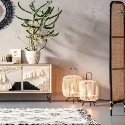 Lampe A Poser Bamboo 62Cm