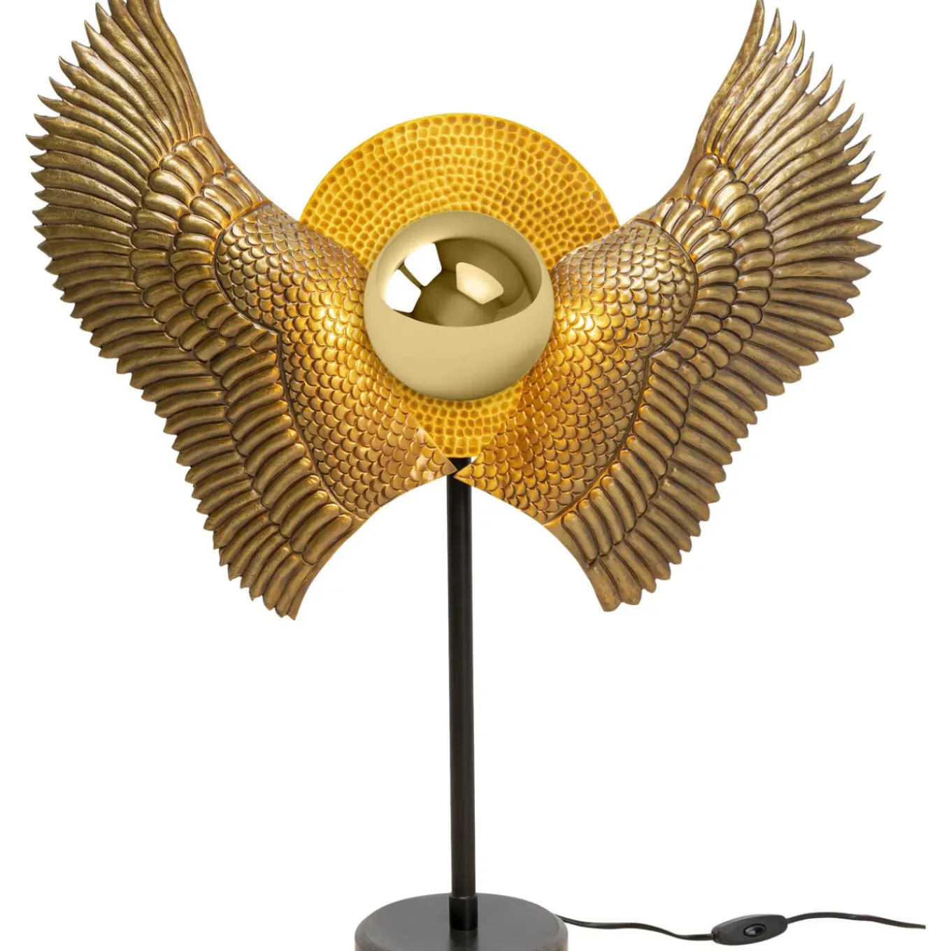 Lampe A Poser Bird Wings 76Cm