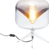 Lampe A Poser Chrome Goblet Ball