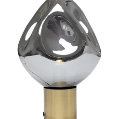 Lampe A Poser Dough Argente 38Cm