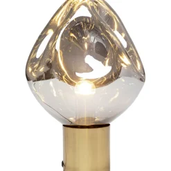 Lampe A Poser Dough Argente 38Cm
