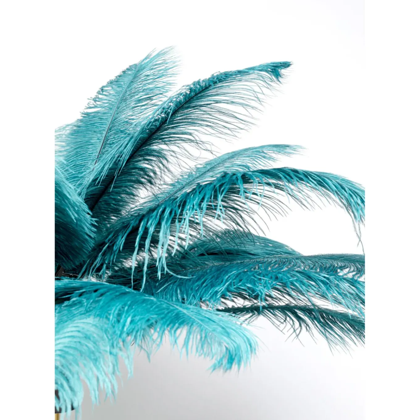 Lampe A Poser Feather Palm Vert 60Cm