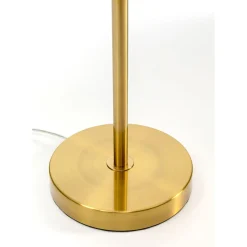 Lampe A Poser Feather Palm Blanc 60Cm