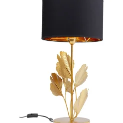 Lampe A Poser Flores Dore 62Cm