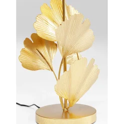 Lampe A Poser Flores Dore 62Cm