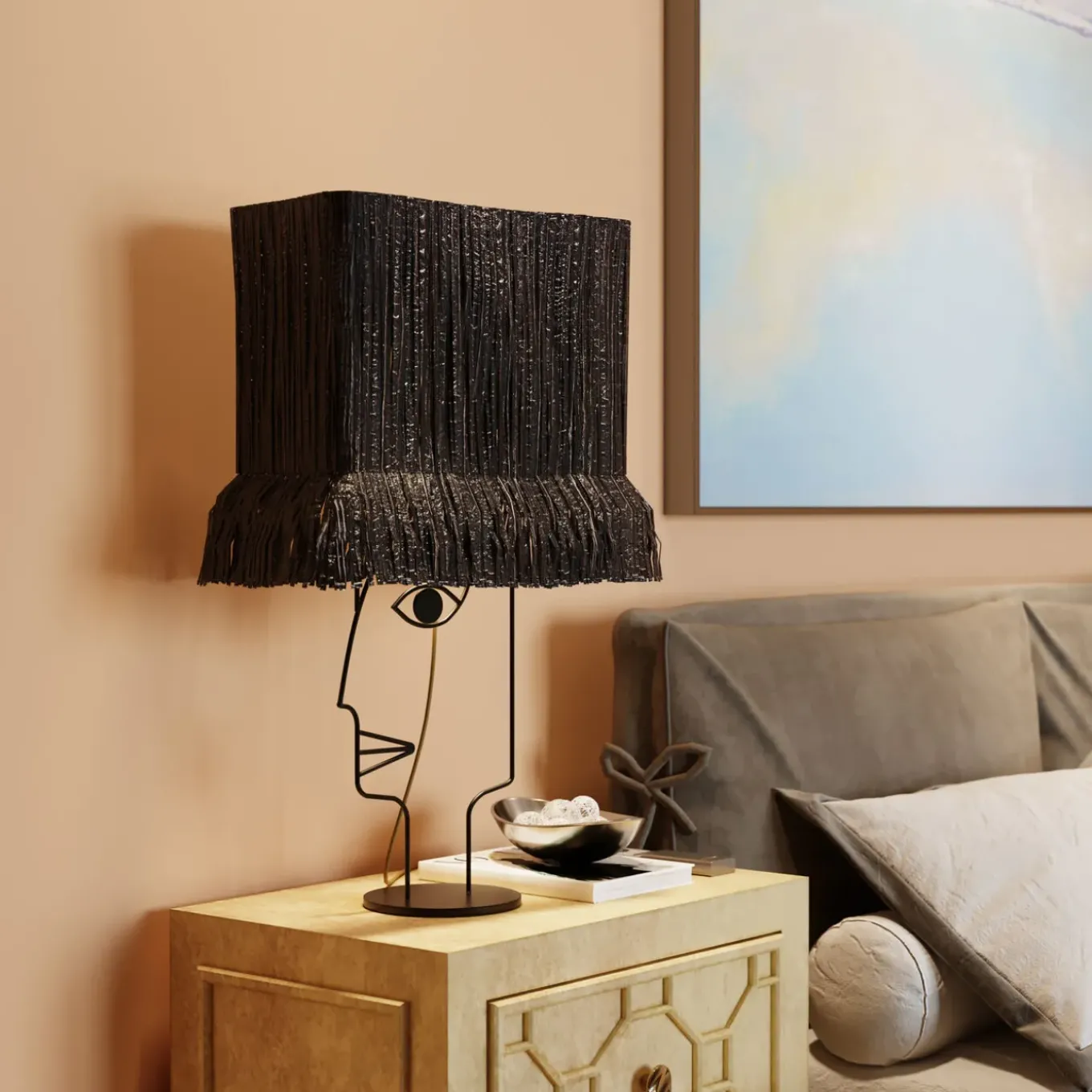 Lampe A Poser Hat Carrier 66Cm