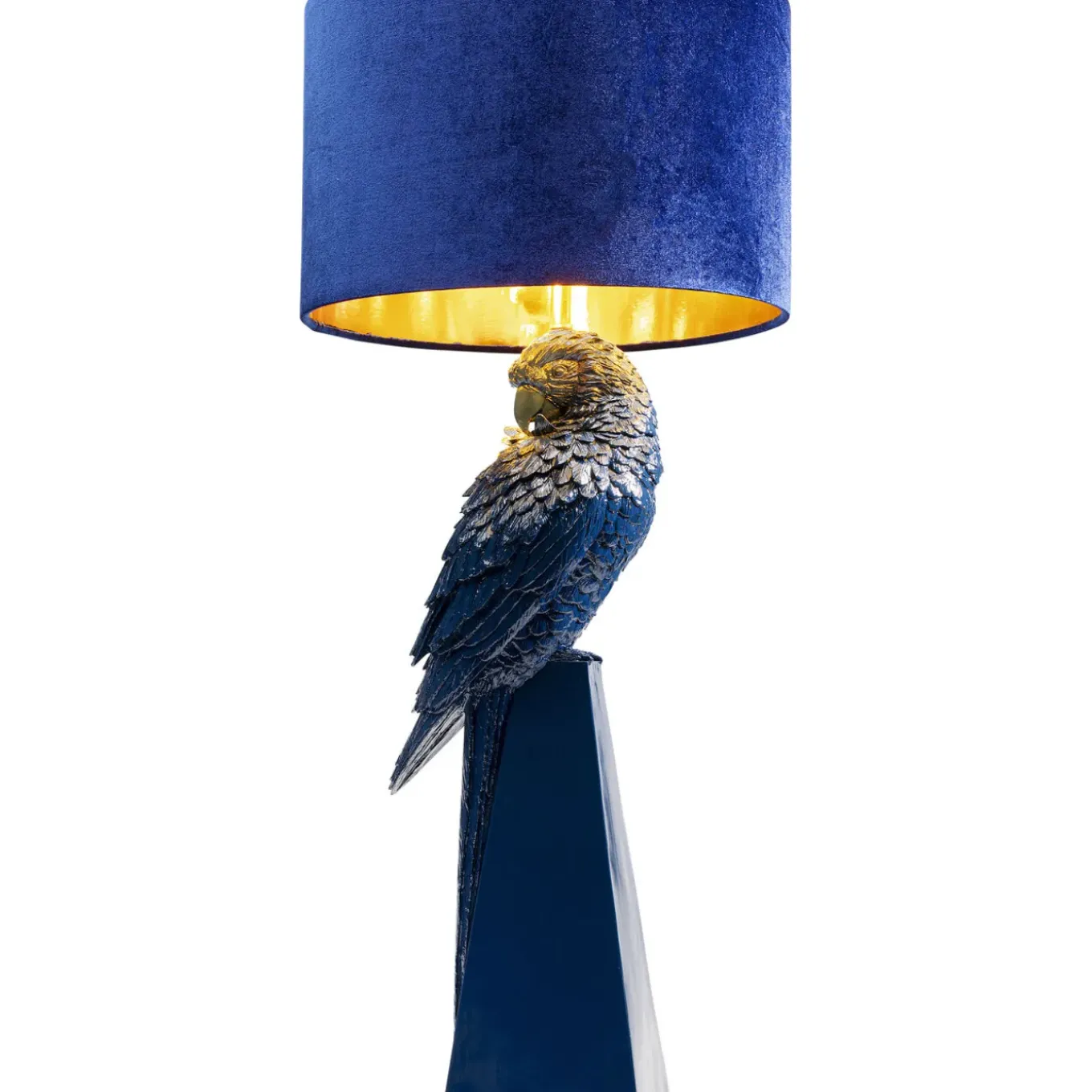 Lampe A Poser Parrot Bleu 84Cm
