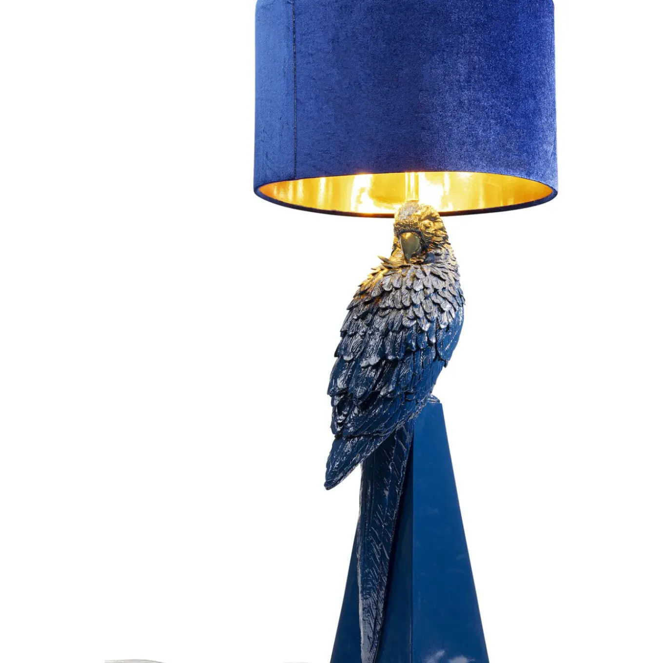 Lampe A Poser Parrot Bleu 84Cm