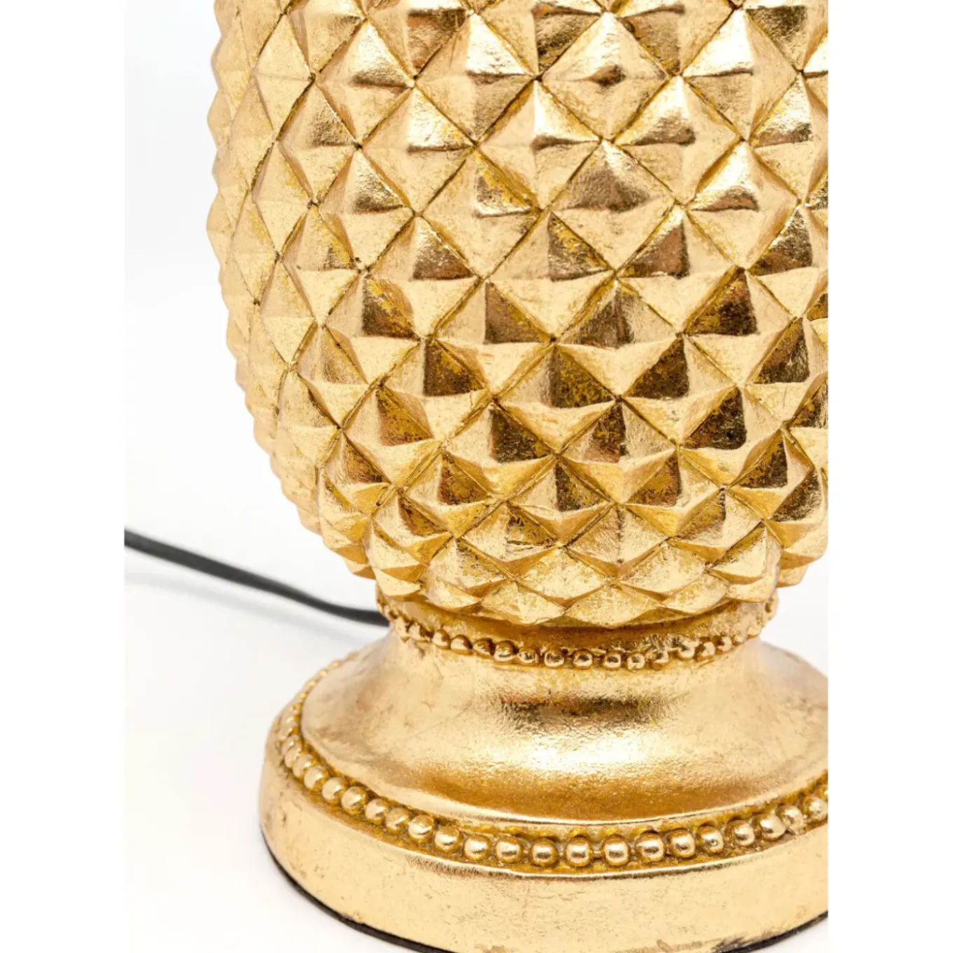 Lampe A Poser Pineapple Dore 47Cm