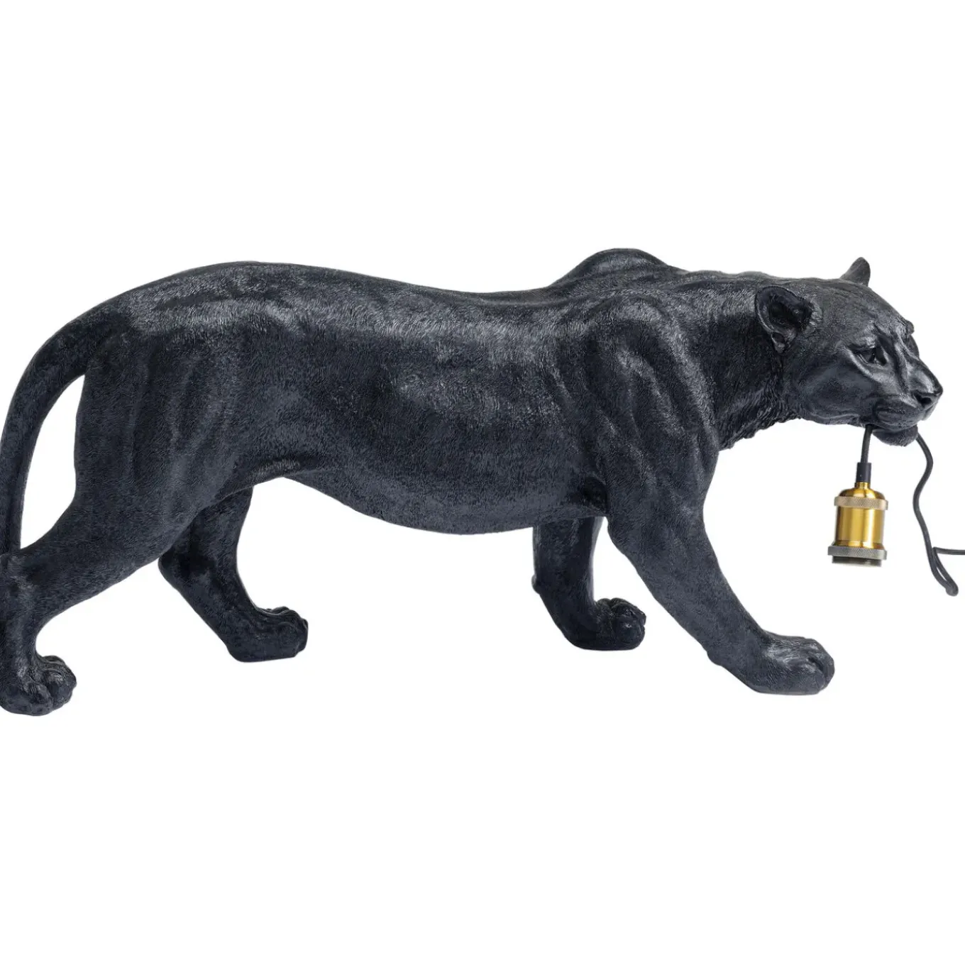 Lampe De Sol Animal Bagheera 40Cm