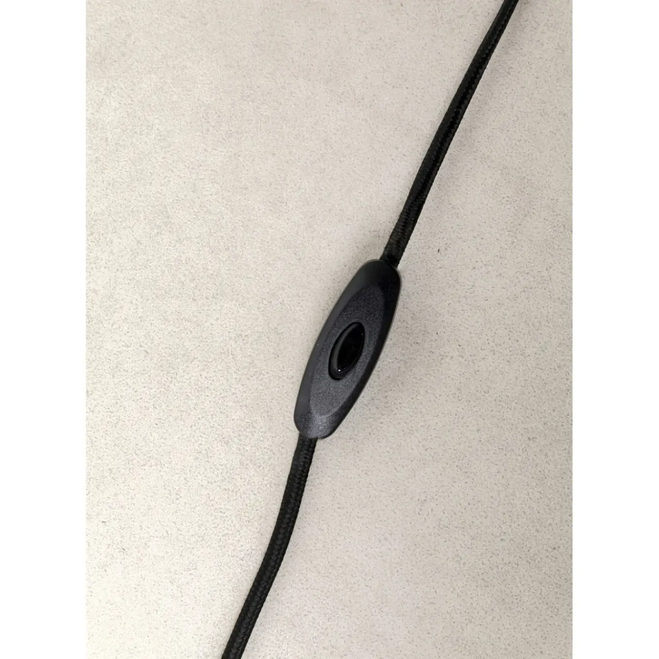 Lampe De Sol Apollon Smooth Noir O28Cm