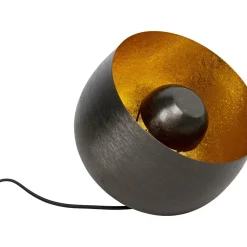Lampe De Sol Apollon Smooth Noir O28Cm