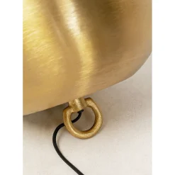Lampe De Sol Apollon Smooth Dore O35Cm
