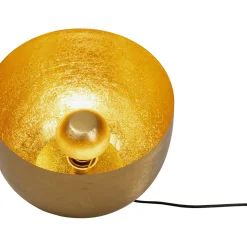 Lampe De Sol Apollon Smooth Dore O35Cm