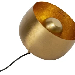 Lampe De Sol Apollon Smooth Dore O28Cm