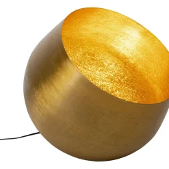 Lampe De Sol Apollon Smooth Dore O50Cm