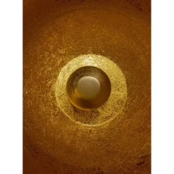 Lampe De Sol Apollon Smooth Dore O50Cm