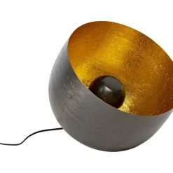 Lampe De Sol Apollon Smooth Noir O35Cm