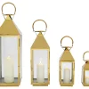 Lanterne Giardino Dore (4/Set)