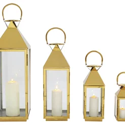 Lanterne Giardino Dore (4/Set)