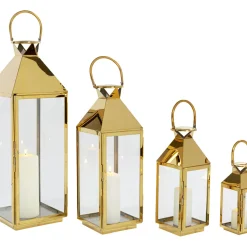 Lanterne Giardino Dore (4/Set)