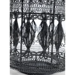 Lanterne Hayat Noir 37Cm