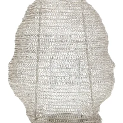 Lanterne Mesh Argente O30Cm