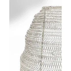 Lanterne Mesh Argente O30Cm