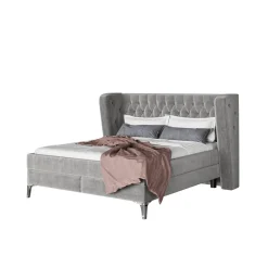 Lit Boxspring Benito Moon Gris 180X200