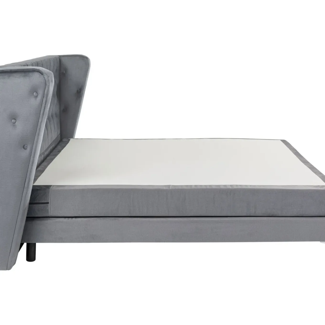 Lit Boxspring Benito Moon Gris 160X200