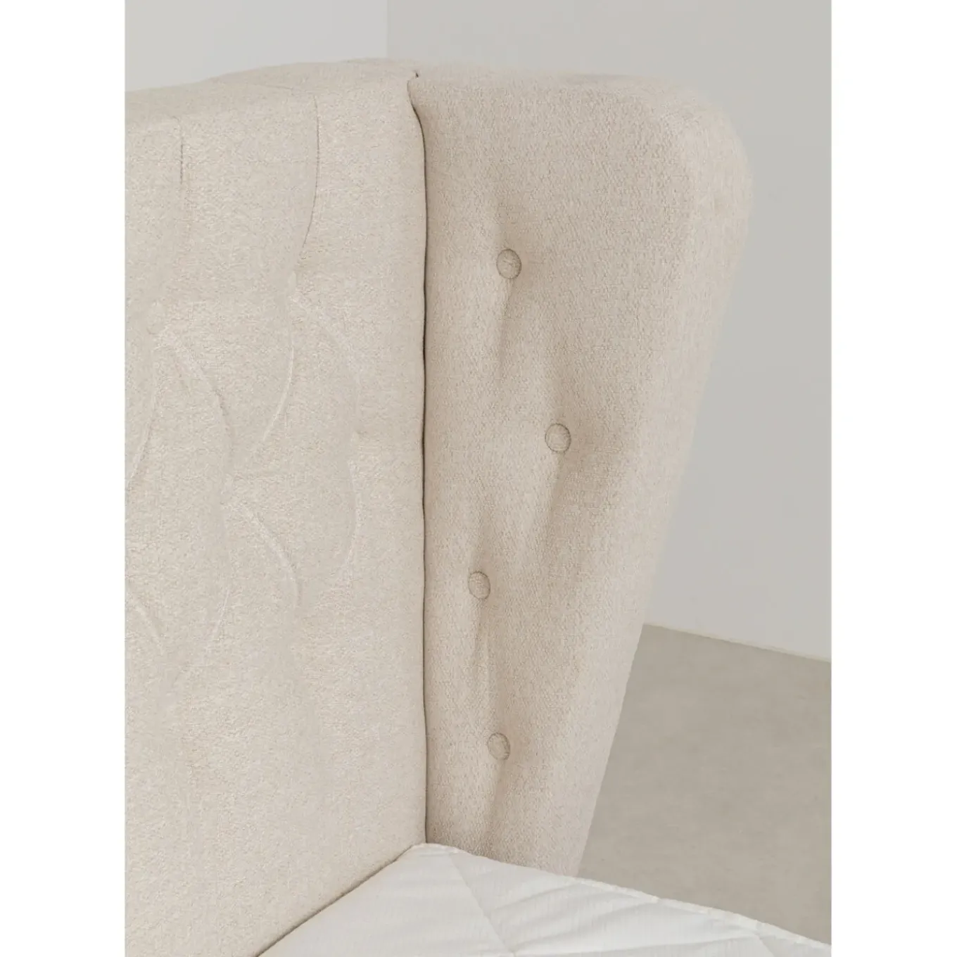 Lit Boxspring Benito Moon Creme 180X200