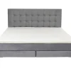 Lit Boxspring Benito Star Gris 160X200