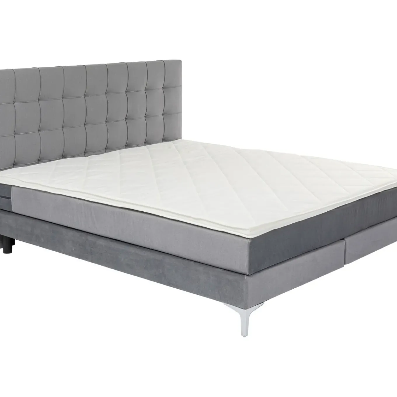 Lit Boxspring Benito Star Gris 160X200