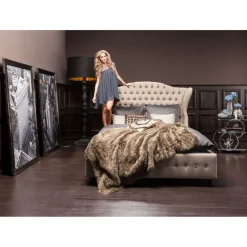 Lit City Spirit 180X200Cm Lin Naturel